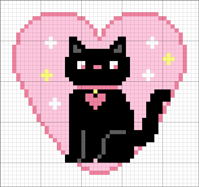 Cute Cat Heart
